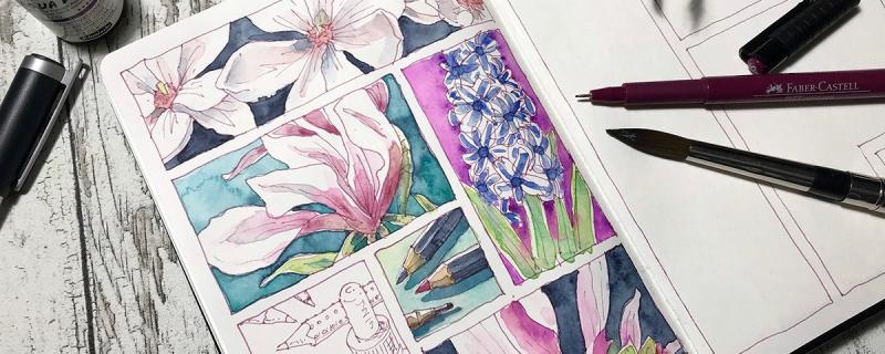 Floral Sketching! — Einführung in die botanische Skizze