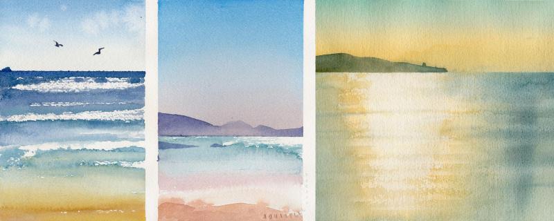 Wasser, Wellen & Meer malen - Aquarell Basics