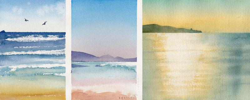 Wasser, Wellen & Meer malen - Aquarell Basics