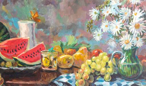 After Work: Sommermotive in Acryl