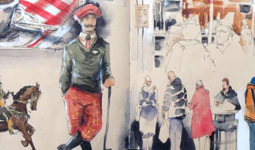 Figuren sketchen – Flott und frei