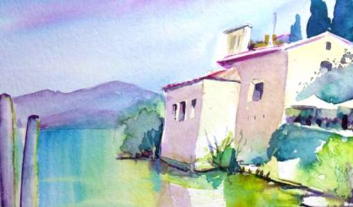 After Work: Sommer - farbenfroh im Aquarell