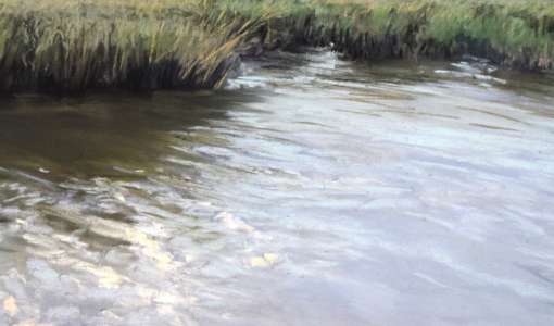 Von still bis bewegt - Wasser in Pastell