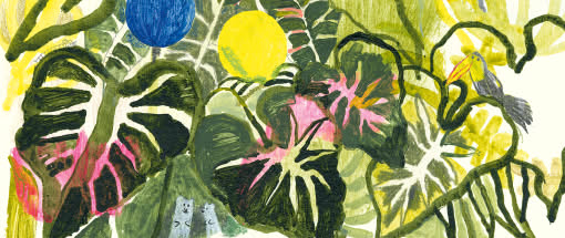 After Work: Botanische Illustrationen in Acryl und Buntstift