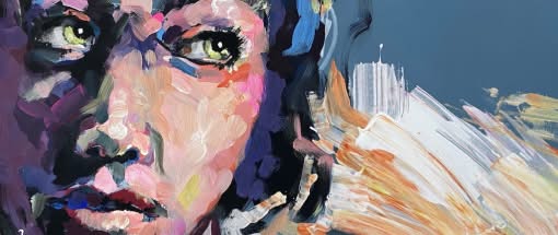 After Work-Kursreihe: Expressives Gesicht in Acryl!