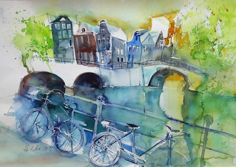 Weiß - die lebendigste Farbe im Aquarell