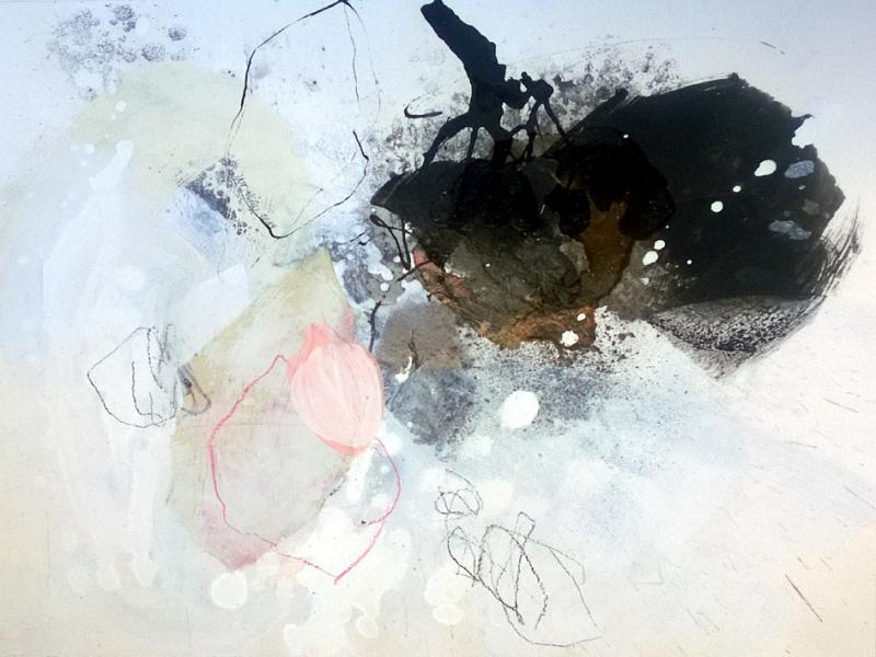 Grafitpulver, Pigmente, Schellack, Packpapier