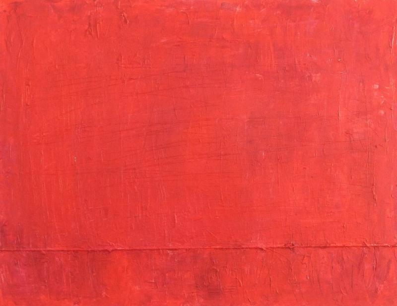 Monochromes Rot – sehen, spüren, malen