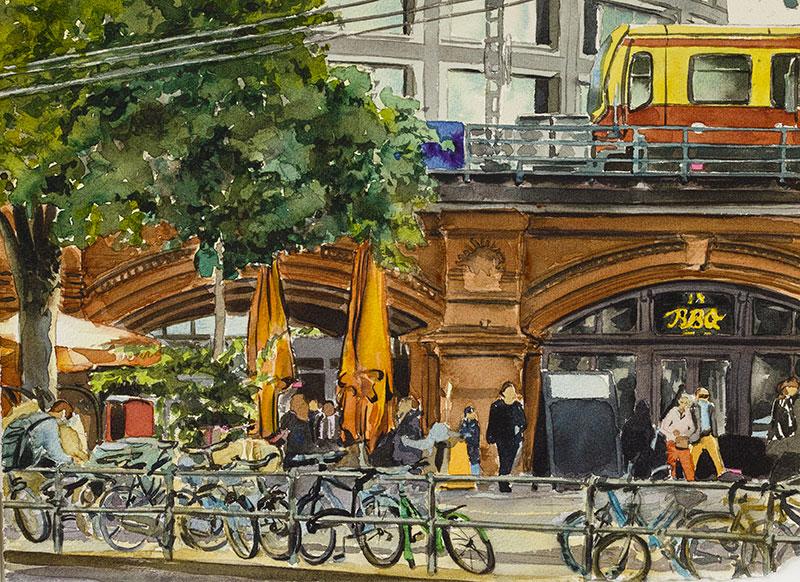 Aquarell nach Foto